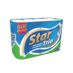 Toaletn papier Star Trio 3vrstvov/24ks