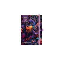 Z�pisn�k A6 linkovan� 96listov� Bird