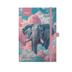 Z�pisn�k A5 linkovan� 96listov� Elephant