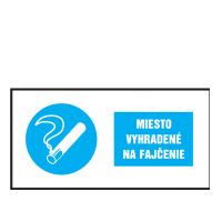 Etikety informan ''Miesto na fajenie''