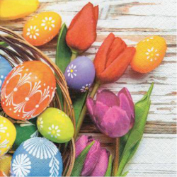 Papierov� obr�sky TI-FLAIR 33x33cm 3 vrstvov� 3-80001''H''