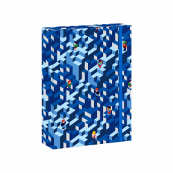 �kolsk� box A5 Blue Pixel REYBAG
