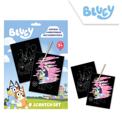 Vykrabovacie obrzky Bluey