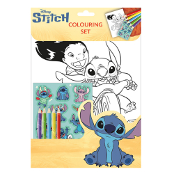 Vyma�ov�nky s pastelkami Lilo & Stitch