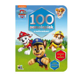 100 samolepiek s vyma�ov�nkami Paw Patrol