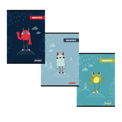 Zo�it A5 54 listov� Monsters 65894