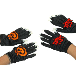 P�rty halloweenske rukavice 880272
