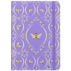 Zpisnk s gumikou 12,7x17,7 cm 160listov 343031