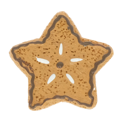 Medovn�kov� hviezdy nalepovacie 8ks/bal.