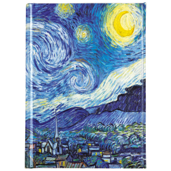 Zpisnk A6 s magnetickm uzverom linkovan Van Gogh FTPB103