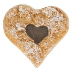 Samolepiace medovnkov srdce /8ks