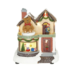 Vianon dekorcia darekov obchod s LED osvetlenm DD70144