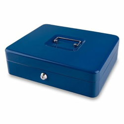 Pokladnika 1843 modr 330x235x90 mm RON