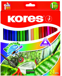 Pastelky KORES /24 akvarel