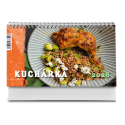Stolov kalendr Kucharka BAR 2026