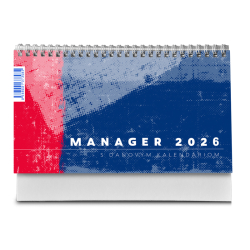 Stolov kalendr pracovn MANAGER BAR 2026