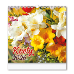 Nstenn kalendr Kvety PG 2026