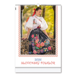 Nstenn kalendr Slovensk folklr PG 2026