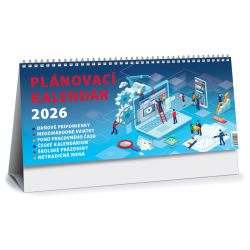 Stolov kalendr Planovac MAXI PG 2026