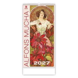 N�stenn� kalend�r Alfons Mucha 2027