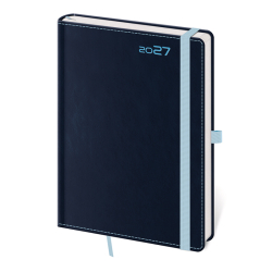 Di�r Double Blue A5 denn� modr� 2027