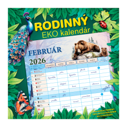 Nstenn kalendr Rodinn EKO 2026