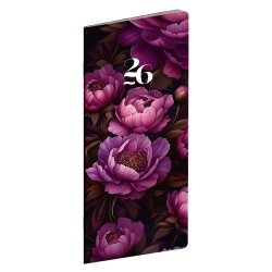 Dir PRESCO mesan vreckov NOTIQUE kvety 2026 8x18cm