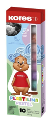 PLASTELNA 10-fareb.V KRABIKE PASTEL 200 g   34016.21