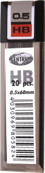80582 TUHY HB 0,5 mm V ETUI 20 ks 24/144