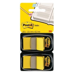 3M POST-IT INDEX 680-Y2EU SVZLT 100list.25,4X43,2MM MM068055