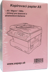 Kancel. papier A5 80g/500ks STANDARD