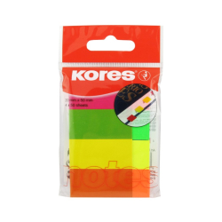 INDEX 50x20 mm, NEON 4-far. x 50ks    45104