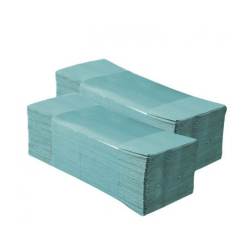 UTER�KY PAPIEROV� Z-Z ZELEN� LUX 250 ks, 200 x 245 mm