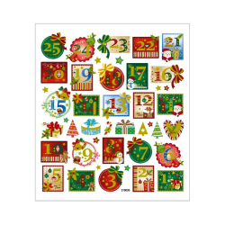 N�LEPKY ADVENT 15 x 16,5 CM 1 LIST   29180