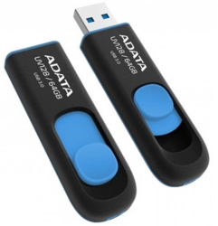USB 3.2 FLASH DISK 64 GB DASHDRIVE UV64 ADATA   AUV128-64G-RBJ    1034898