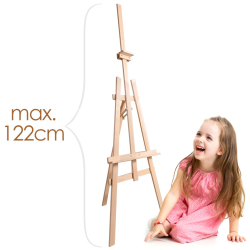 Stojan na maliarske pltno pre deti