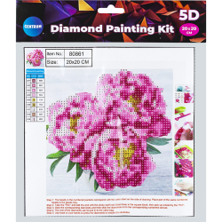 Hobby diamantov obraz na pltne 20x20cm 80861