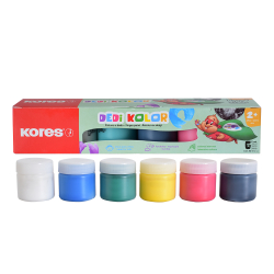 PRSTOV FARBY 6 ks po 30 ml SPRAVA DEDI KOLOR   72326.21