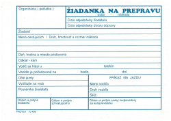 10498    IADANKA NA PREPRAVU A6 BLOK 100 list.