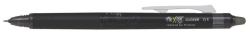 Roller, 0,25 mm, ostr hrot, stlac mechanizmus, gumovac, PILOT ''Frixion Point Clicker '', ierna