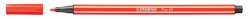 Popisova, 1 mm, STABILO "Pen 68", svetloerven