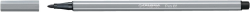 Popisova, 1 mm, STABILO ''Pen 68'', stredne siv