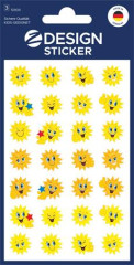 N�lepky, papier, 3 h�rky, 76x120 mm, AVERY ZWECKFORM, "Z-Design No.53133", slnie�ko