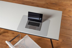 Podloka na stl, PP, 70x50 cm, RS OFFICE, "Puro Sens Stijl Stone White"