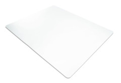 Podloka pod stoliku, na tvrd povrch, polykarbont, 130x120 cm, RS OFFICE "Ecogrip Solid"