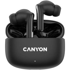 Sl�chadl�, TWS bezdr�tov�, Bluetooth 5.4, CANYON "OnGo 9", �ierne