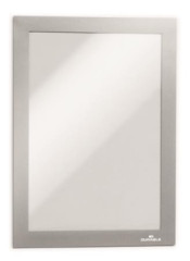 Informan panel, A5, magnetick, DURABLE "DURAFRAME MAGNETIC", strieborn