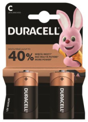 Batria, C baby, 2ks, DURACELL "Basic"