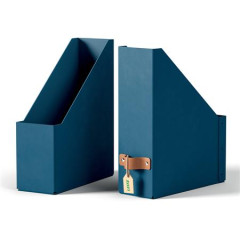 Zaklada, kartnov, 100 mm, LEITZ "Puro", modr