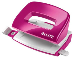 Dierovaka, 10 listov, kovov, mini, LEITZ "Nexxt Wow", ruov